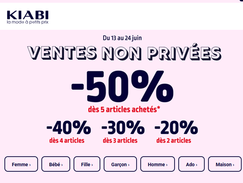 Promo Kiabi
