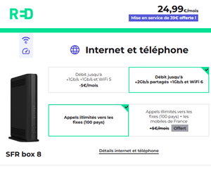 Red Box boostée 25€ par mois