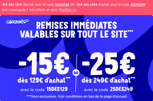 code promo CDiscount