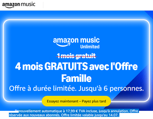 promo Amazon Music Unlimited